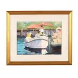 Buy Boats by Edward J. May, Oil on canvas, sold Apr 2019