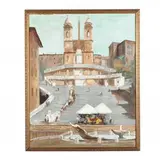Spanish Steps - Rome by Philip Moose, Acrylic on board, sold Apr 2019