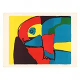 Untitled by Karel Appel, Lithograph in colors, sold Apr 2019
