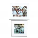 Two Nature Photographs by Eric Saunders, Chromogenic prints, sold Apr 2019