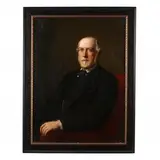 Portrait of a Man by Hermann Schmiechen, Oil on canvas, sold Mar 2019