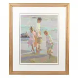 Daughters by Don Hatfield, Screenprint in colors, sold Mar 2019