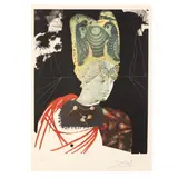 Crazy, Crazy, Crazy Minerva by Salvador Dalí, Drypoint, sold Mar 2019