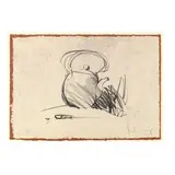Tea Pot by Claes Oldenburg, Lithograph on Balinese handmade beige paper tipped onto Moriki Japanese paper, sold Mar 2019