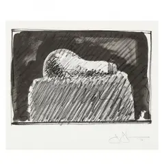 Light Bulb by Jasper Johns, Lithograph, sold Mar 2019