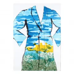Self-Portrait: The Landscape by Jim Dine, Lithograph in colors, sold Mar 2019
