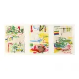 Color Message Suite by Carroll Dunham, Lithographs in color, sold Mar 2019