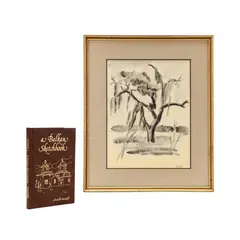 Two Works by Claude Howell, The first an ink wash sketch titled, sold Mar 2019