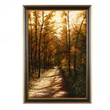 Autumn Walk by Dean Gioia, Oil on canvas, sold Mar 2019