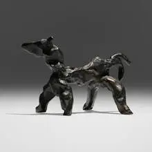 Cheval II by Alexander Calder, patinated bronze, sold Oct 2023