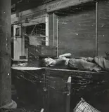 Homme endormi - Barcelone, c. 1933 by dite Dora Maar Henriette Theodora Markovitch, On y joint une épreuve argentique, tirée en 2022 d'après le négatif original, sold Jun 2022
