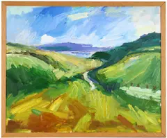 Untitled by David Atkins, oil on canvas, offered Jun 2018