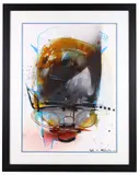 Bush by Russell Mills, mixed media, offered Jun 2018