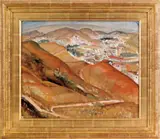 landscape by Rinaldo Cuneo, oil on board, sold Apr 2011