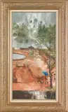 titled 72nd Str. Fountain Central Park by Robert Lebron, oil on canvas, sold Apr 2011