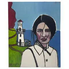 Solo by Basmat Levin, 2025, oil on canvas, sold Jun 2026