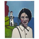 Solo by Basmat Levin, 2025, oil on canvas, sold Jun 2026