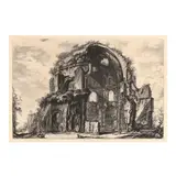 Veduta del Tiempo Ottangolare di Minerva Medica by Giovanni Battista Piranesi, Etching, sold Dec 2018