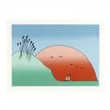 Morning Arrival by Peter Max, Serigraph in colors, sold Nov 2018