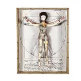 Assemblage by Tina Catoe, Mixed-media assemblage, sold Nov 2018
