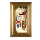 Society Street by Rhett Thurman, Oil on canvas, sold Nov 2018