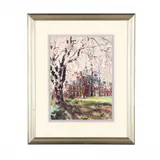 Springtime by W. Stuart Archibald, Watercolor on paper, sold Nov 2018