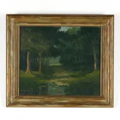 Landscape by Frederick Laurence Sturgis, Oil on board, sold Nov 2018