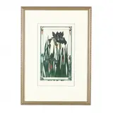 Irises II by Jay Pfeil, Etching in colors, sold Nov 2018