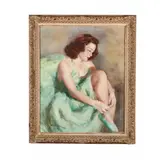 Hortense by Pál Fried, Oil on canvas, sold Nov 2018