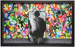 Zero Tolerance by Martin Whatson, screenprint, offered Jun 2018