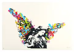 Angel by Martin Whatson, screenprint, offered Jun 2018