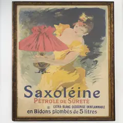 Saxoléine by Jules Chéret, lithograph, sold Aug 2026