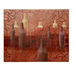 Línea de Horizonte by Fernando Cánovas, 1997, oil on canvas, sold Sep 2026