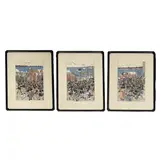 Chushingura: The 47 Ronin Reitre to Takanawa by Utagawa Kuniyoshi, woodblock print, sold Sep 2026
