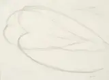 De la Collection Jean-Paul Ledeur Uit de collectie Jean-Paul Ledeur Nu abstrait, 1945-1946 by Jean Fautrier, Crayon conté sur papier chiffon, sold Jun 2007