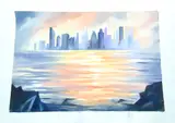 Untitled by Donna Marxer, Pastel landscape, offered Feb 2023