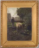 Untitled by François Pieter ter Meulen, oil on canvas board, offered May 2018