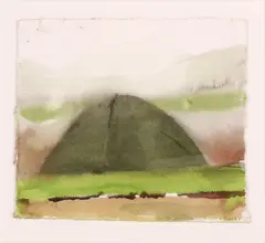 R.a. (b. 1938) by Norman Ackroyd, watercolour, offered Apr 2018