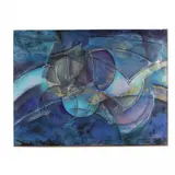 Large Abstract Composition by Catharine Carter, Acrylic on canvas, sold Jul 2018