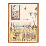 Lithograph in Colors by David Bradley, Pencil signed and numbered 39/70 lower margin, sold Jul 2018