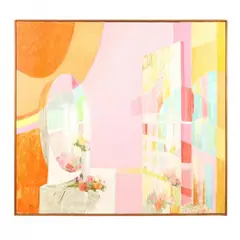 Reflections and Mirrors by Hobson Pittman, Oil on canvas, sold Jun 2018