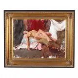 Kimberly by Clayton Beck, Oil on canvas, sold Jun 2018