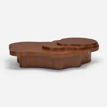 Rare and Important Mesa table by T. H. Robsjohn-Gibbings, 1952, walnut, sold Dec 2021