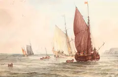 Untitled by Samuel Owen, watercolor, offered Mar 2018