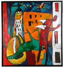 ANGEL', 2004, contemporary oil on canvas, from The Lost by Alexander Zakharov, oil on canvas, offered Jan 2018