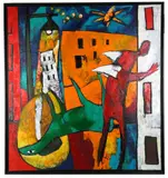 ANGEL', 2004, contemporary oil on canvas, from The Lost by Alexander Zakharov, oil on canvas, offered Jan 2018