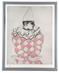 untitled, 1982, etching in colours, signed, dated and numbered AP by Adrian George, etching, offered Jan 2018