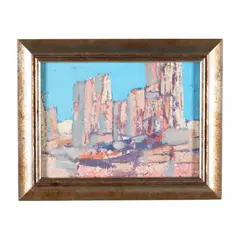 Untitled by Howard Baer, Oil on canvas, sold May 2018