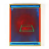 Spaced of Green Box by Alex Wilhite, Acrylic on canvas, sold Apr 2018