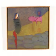 One Red Leg by Elizabeth Marin, Oil on canvas, sold Mar 2018